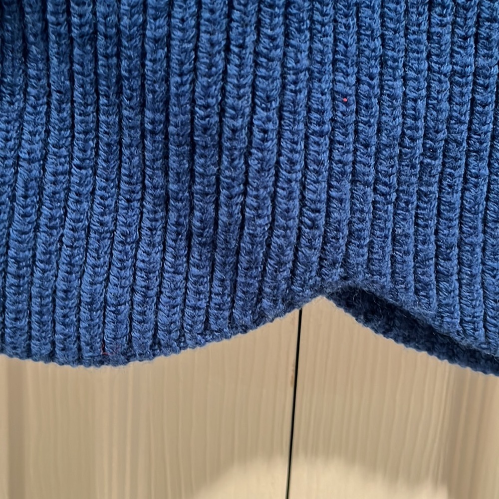 ❤️Sold❤️Wilfred Sardou Blue Sweater - Picture 2 of 7